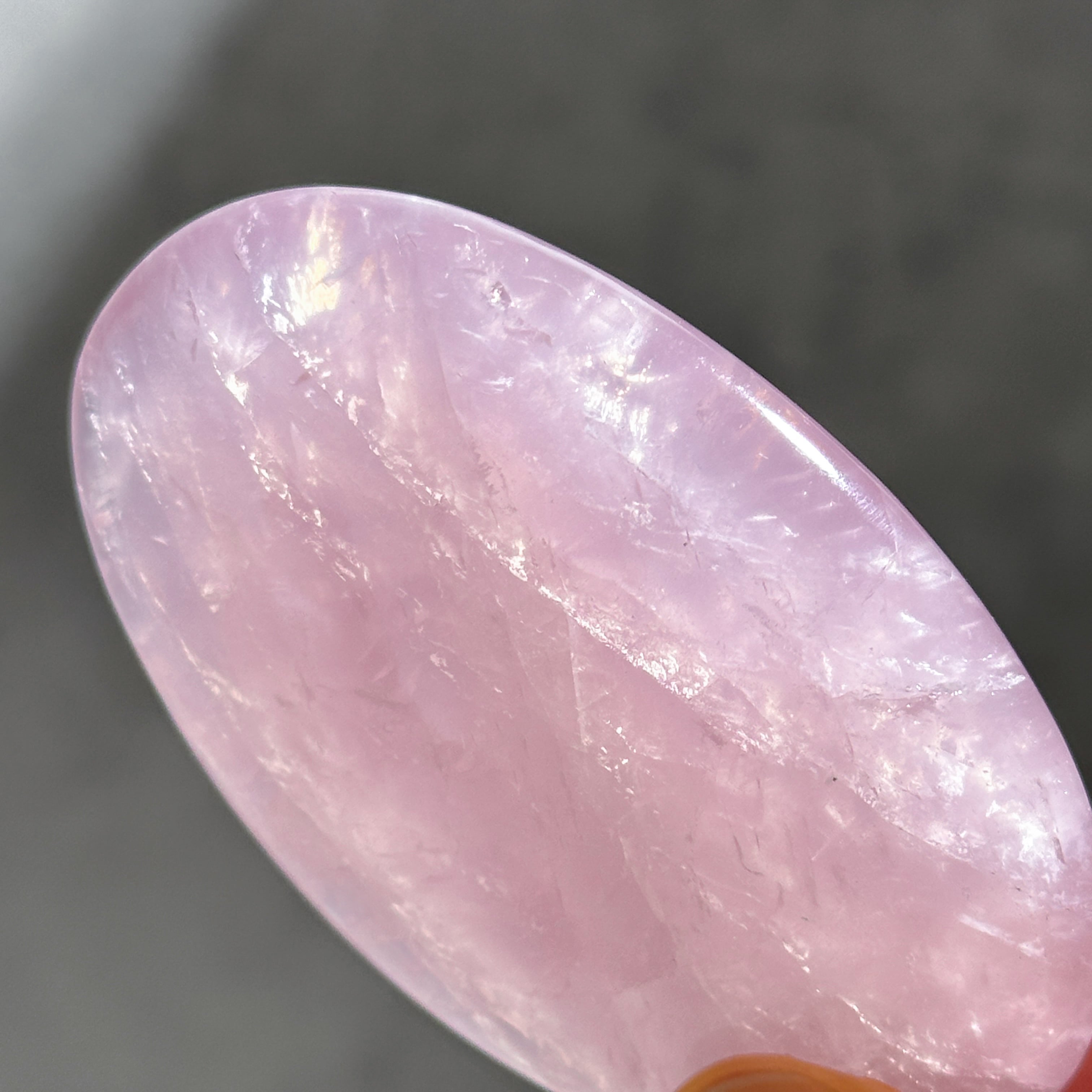 ローズクォーツ パームストーン12◇ Rose Quartz ◇ 天然石・鉱物
