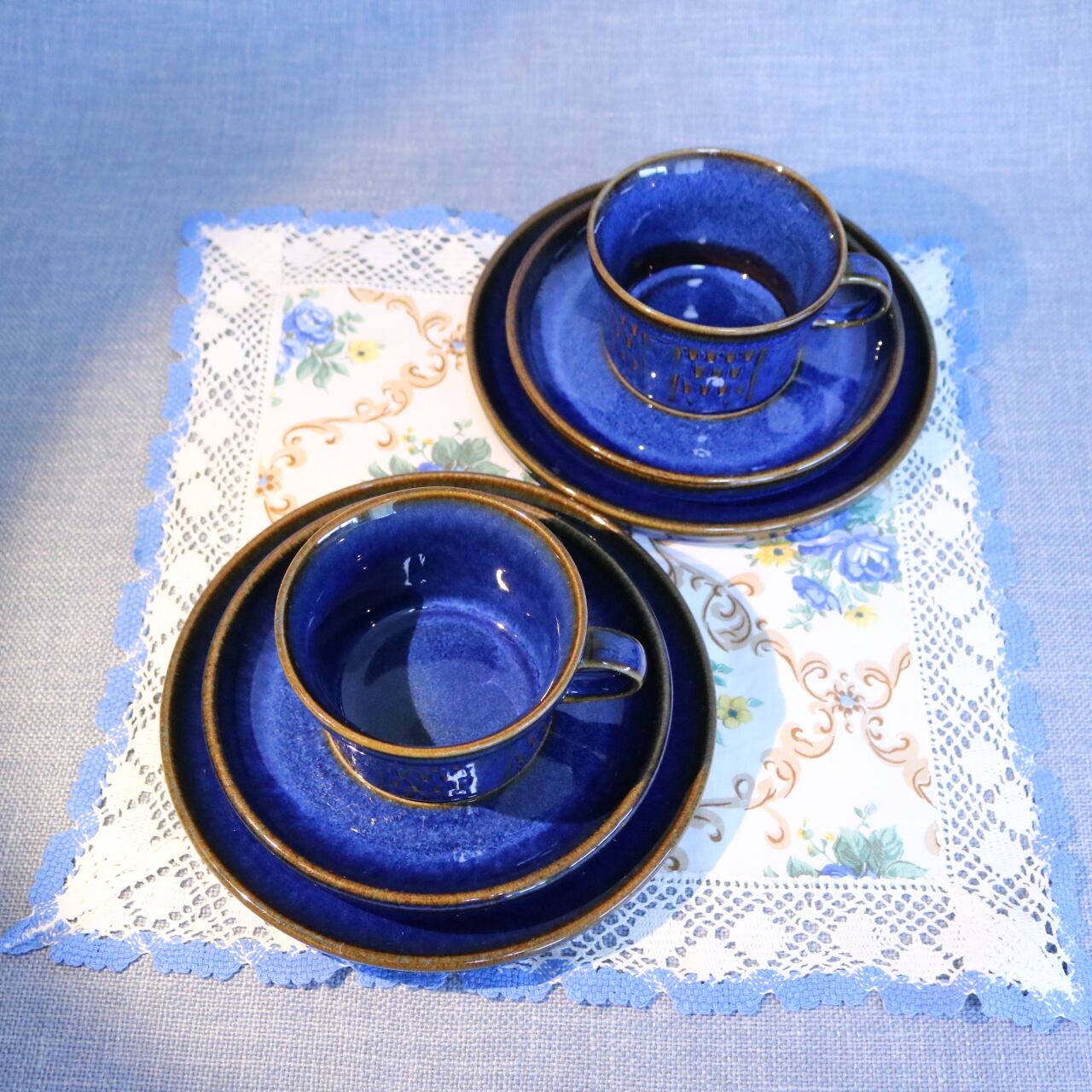 ご検討用【DE2207-R20】コーヒーカップ トリオ ペア スーホルム