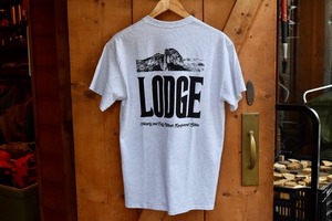 新品 LODGE Pocket T-Shirt -Ash