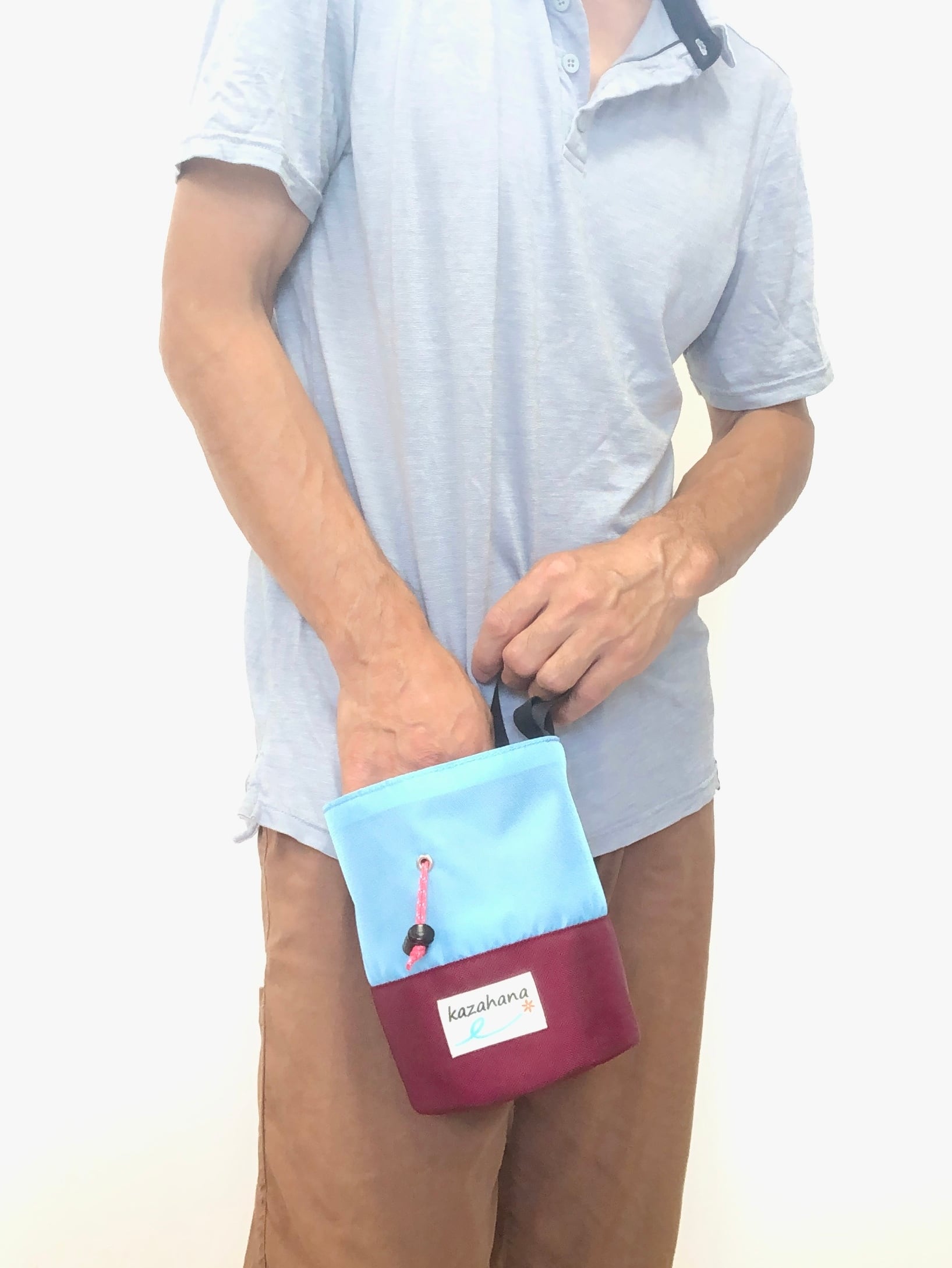 kazahana ground chalk bag グランドチョークバッグ | kazahana