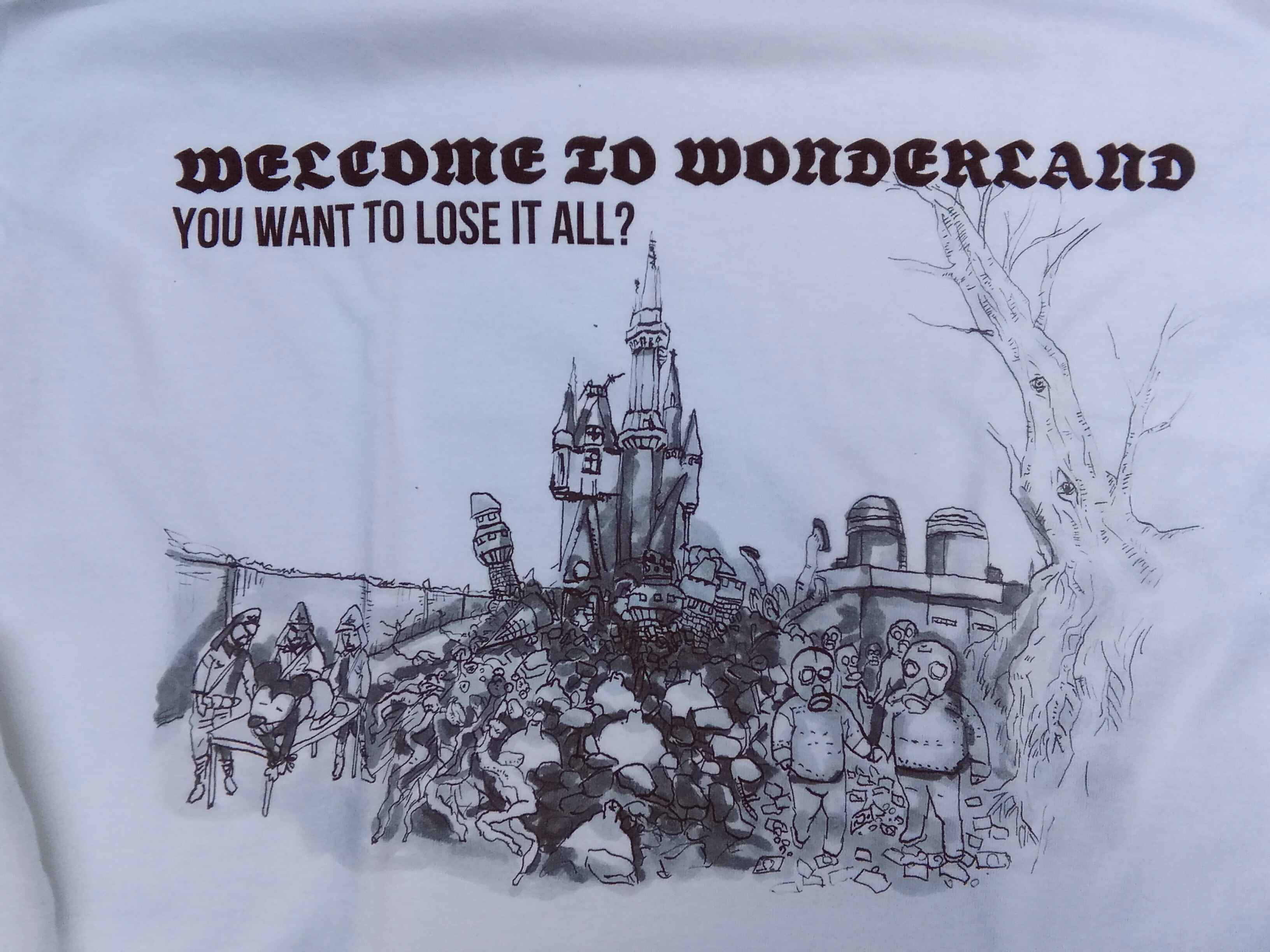 KING CHAIYO × PRANK Weird Store "Welcome to Wonderland" WHITE