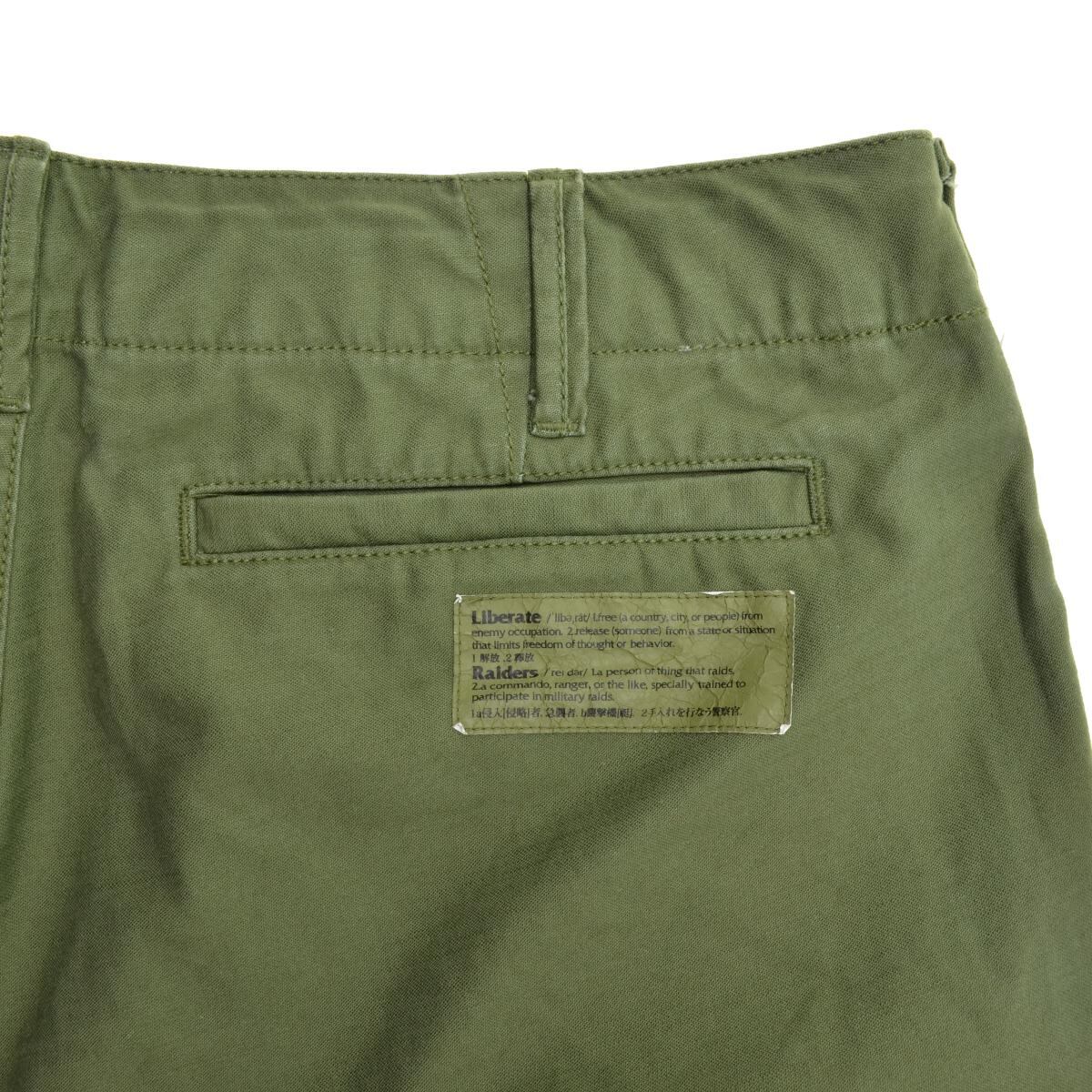Liberaiders / リベレイダース 758022001 6 POCKET ARMY SHORTS カーゴ