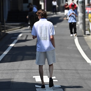 送料無料 【HIPANDA ハイパンダ】メンズ ラインストーン ポロシャツ MEN'S RHINESTONE POLO SHIRT / WHITE