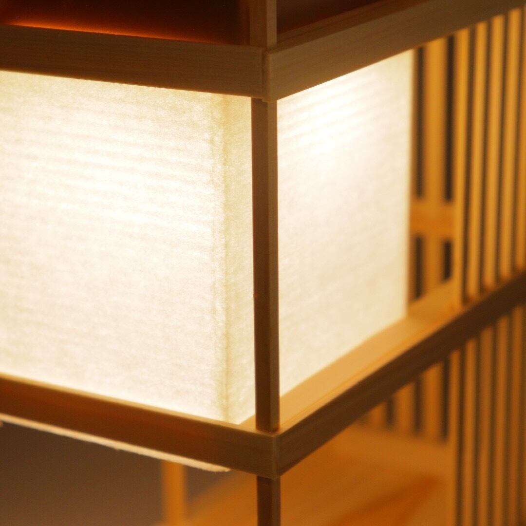 期間/送料込】江戸の夕暮れ｜光と影を愉しむ置き行灯。25cm人感