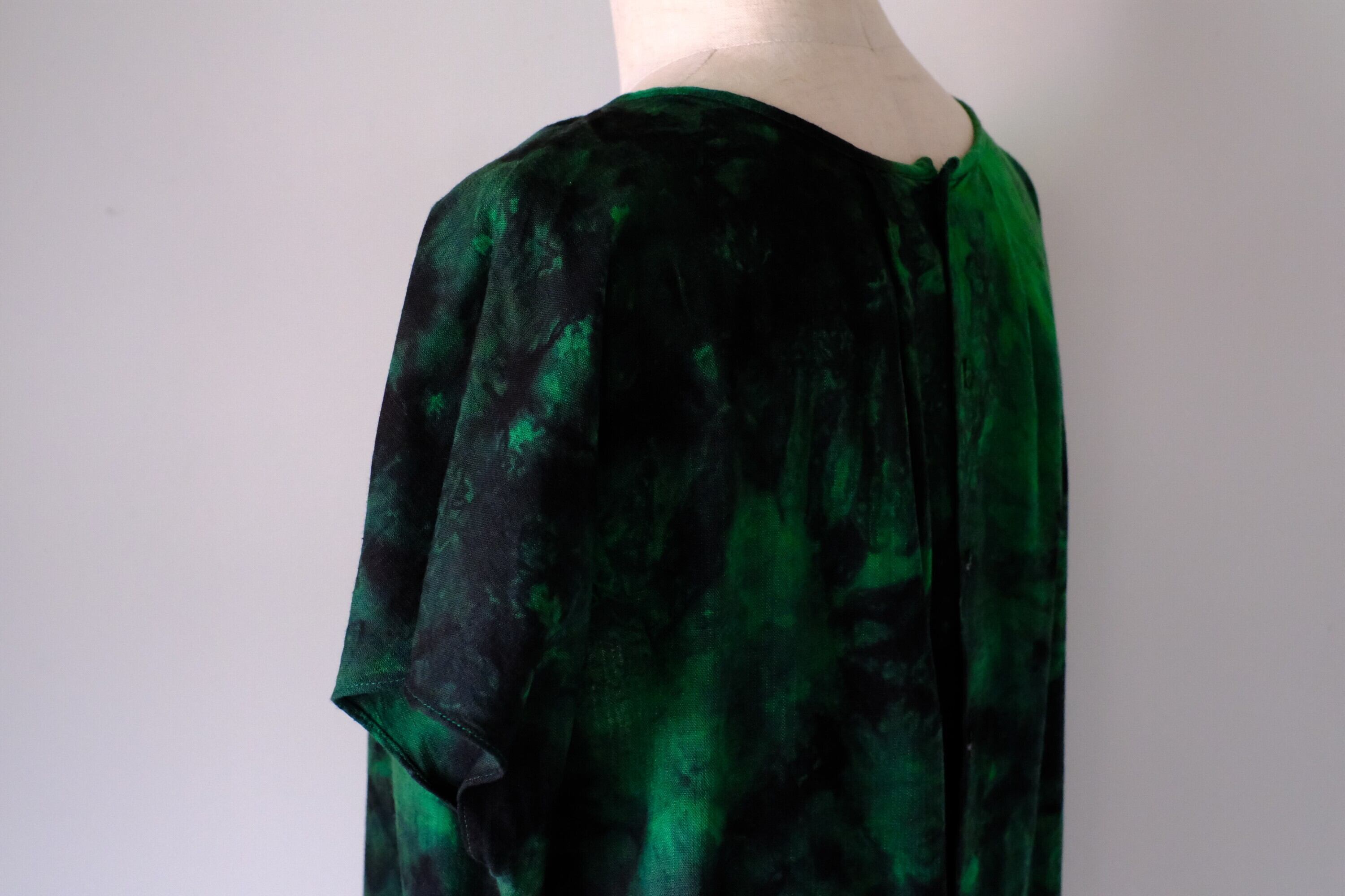 【remake】バックボタンブラウス　u-0165