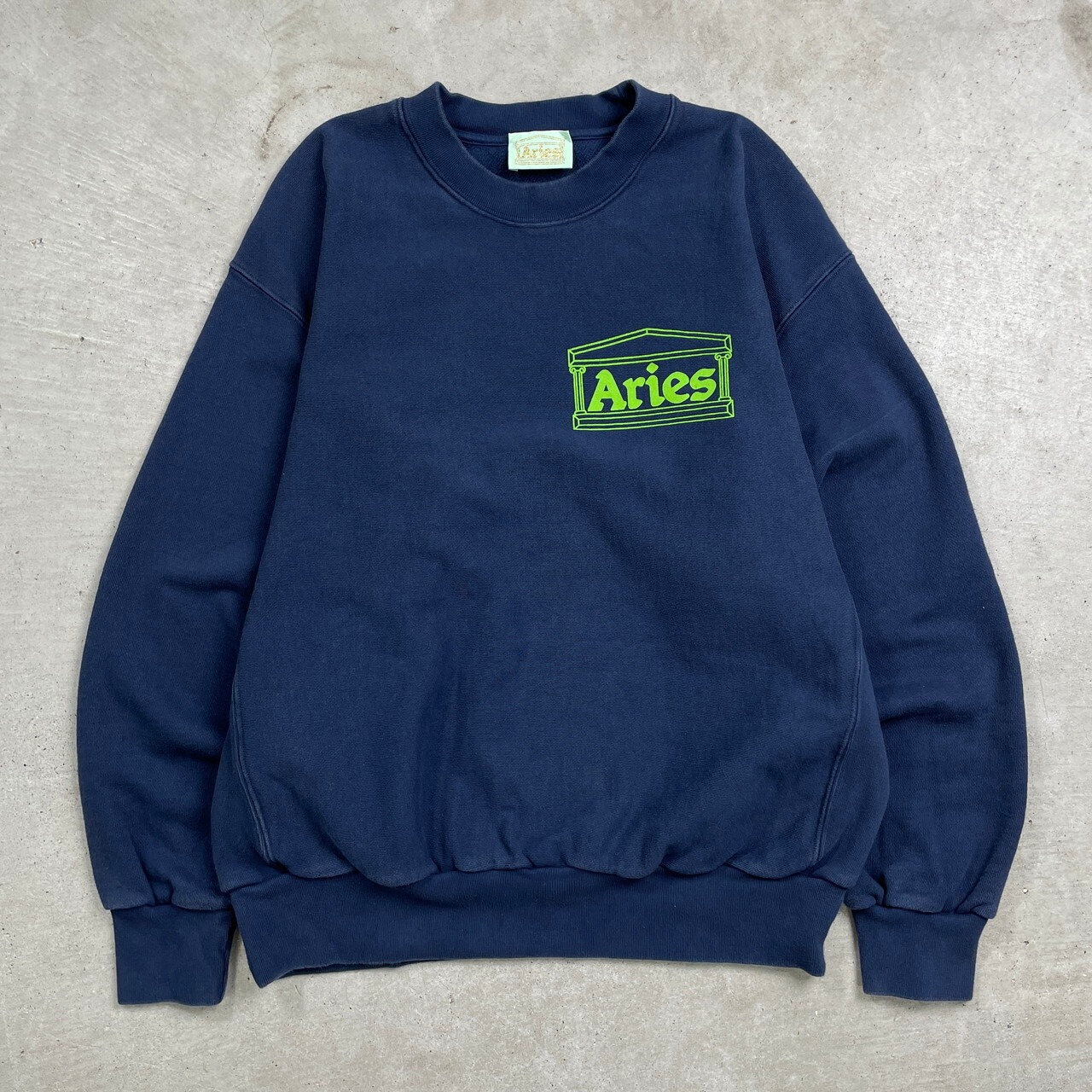 イタリア製 Aries アリーズ リバースタイプ スウェットシャツ メンズM 
