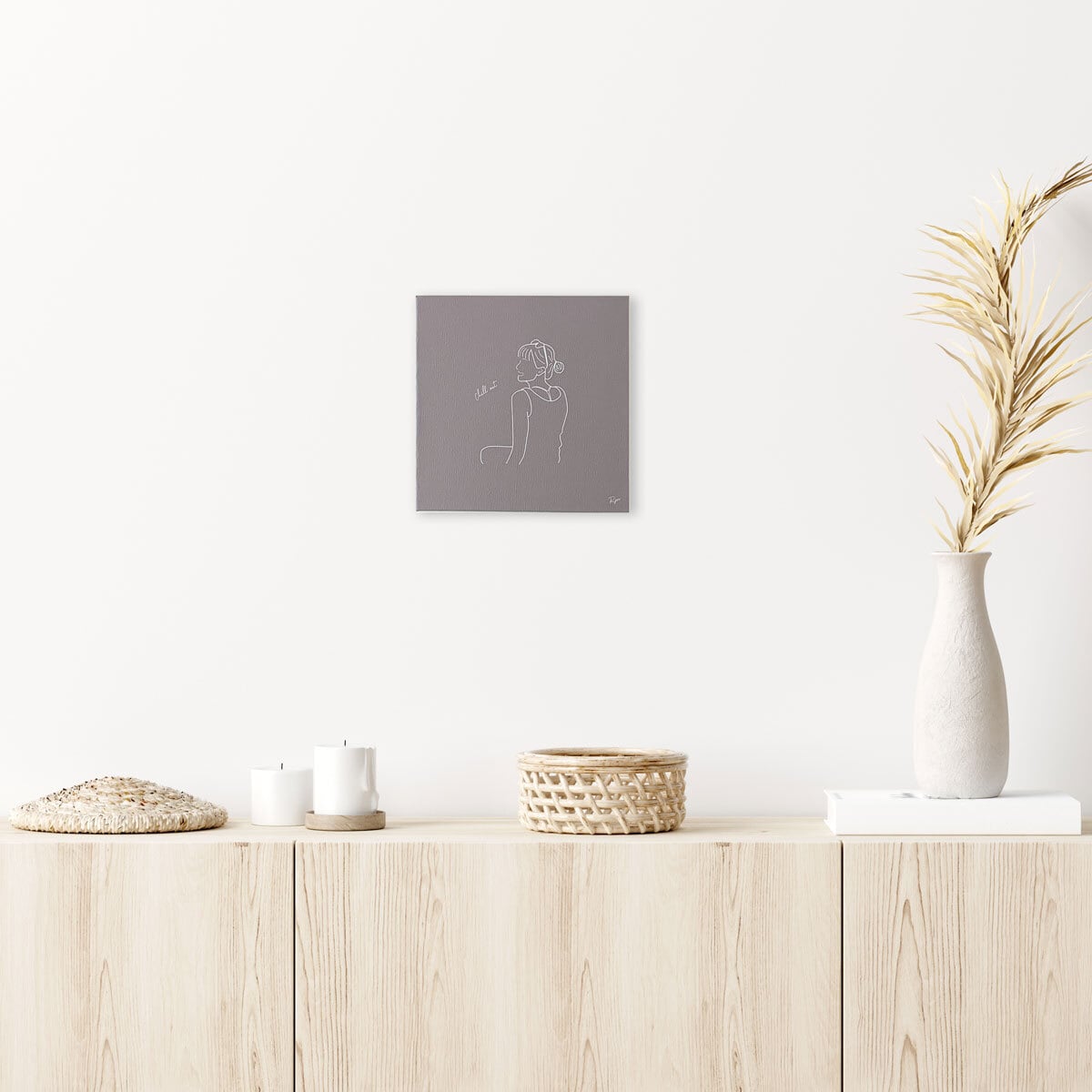 mページ　似顔絵オーダーメイド Canvas/M] オーダーメイド似顔絵アートMediumサイズ / 7 Colors | Rfor