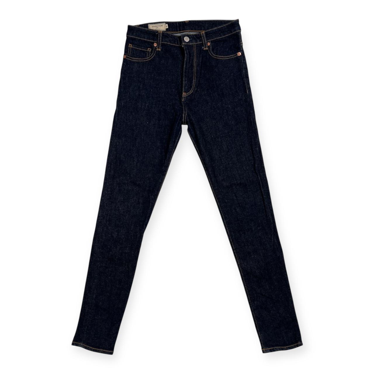 MAISON KITSUNE メゾンキツネ exclusive テーパード スキニー デニムパンツ ジーンズ サイズ 27 /インディゴ系 日本製 ストレッチ