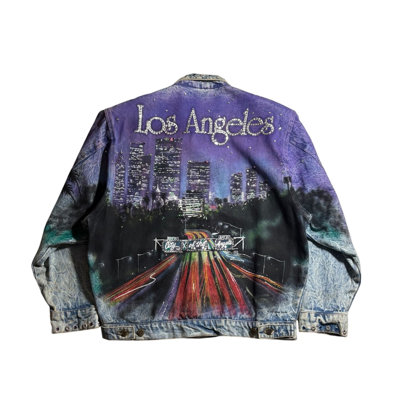 vintage 1980’s TONY ALAMO denim jacket “Los Angels”