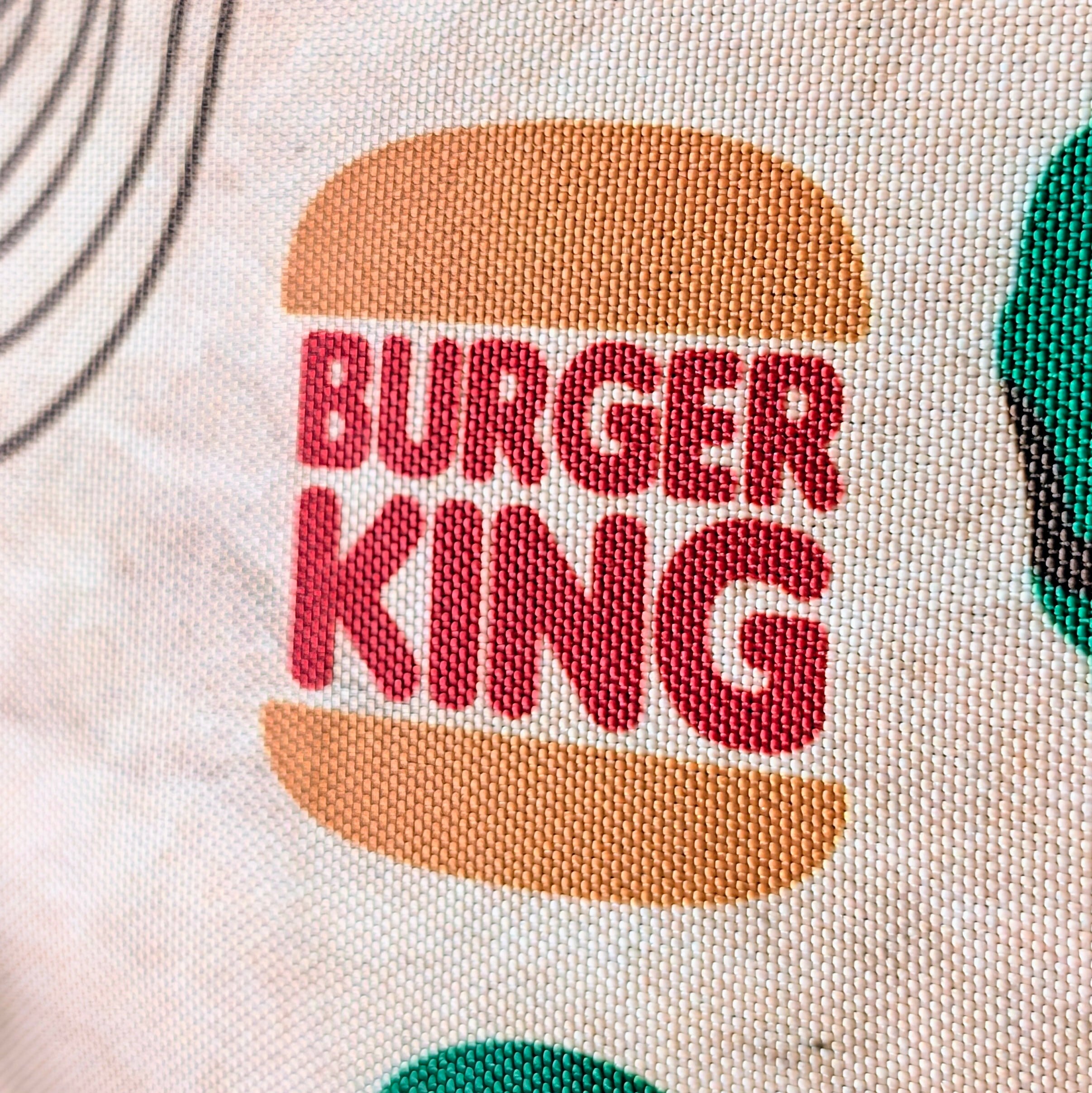 【 BURGER KING（バーガーキング）Vegetables】ロープショルダーバッグ＊紙袋風 / Food Bag 〚アメリカン雑貨 アメトイ〛