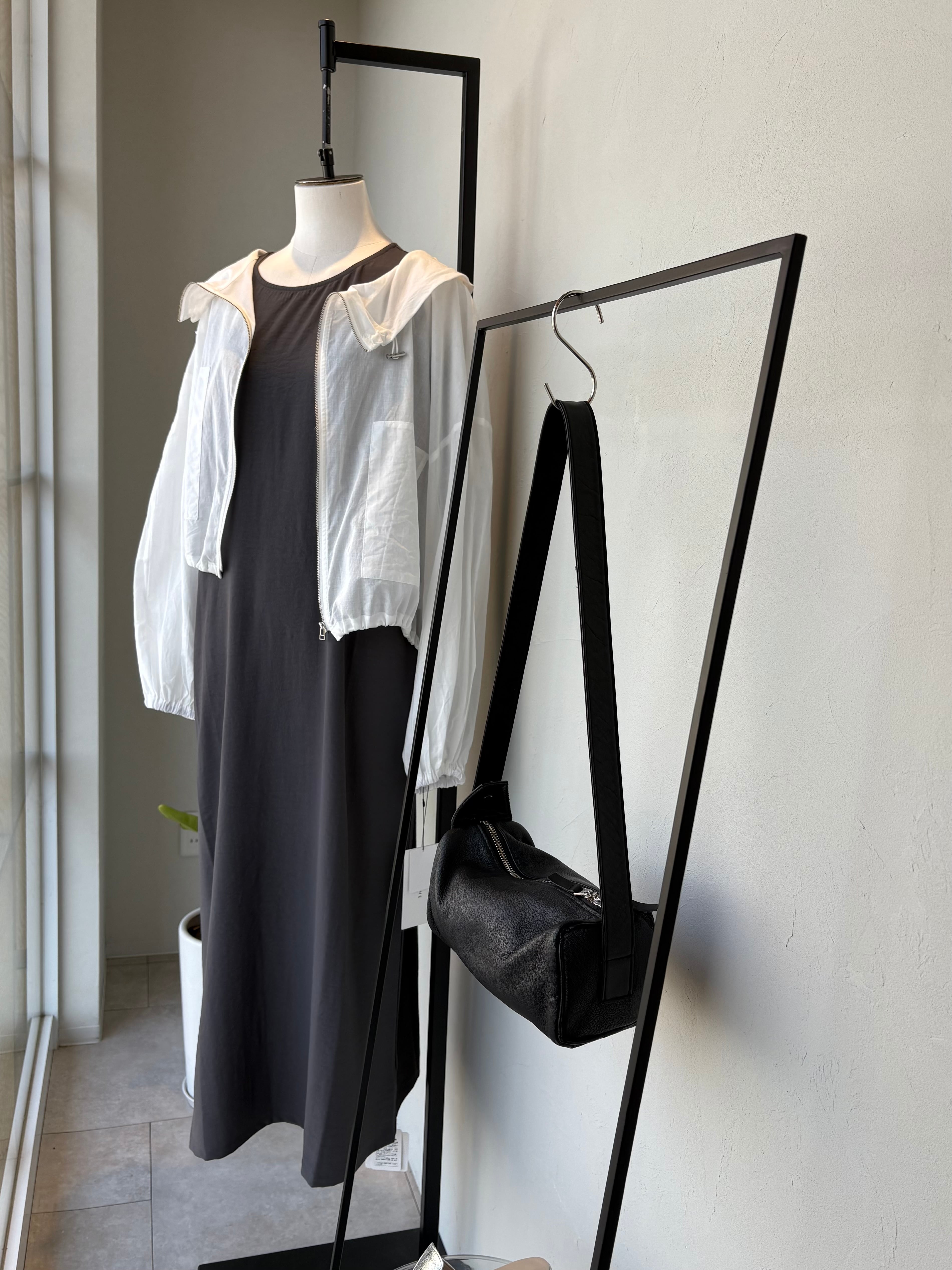 siro de labonte 】ハイツイストスムースロングワンピース | valance