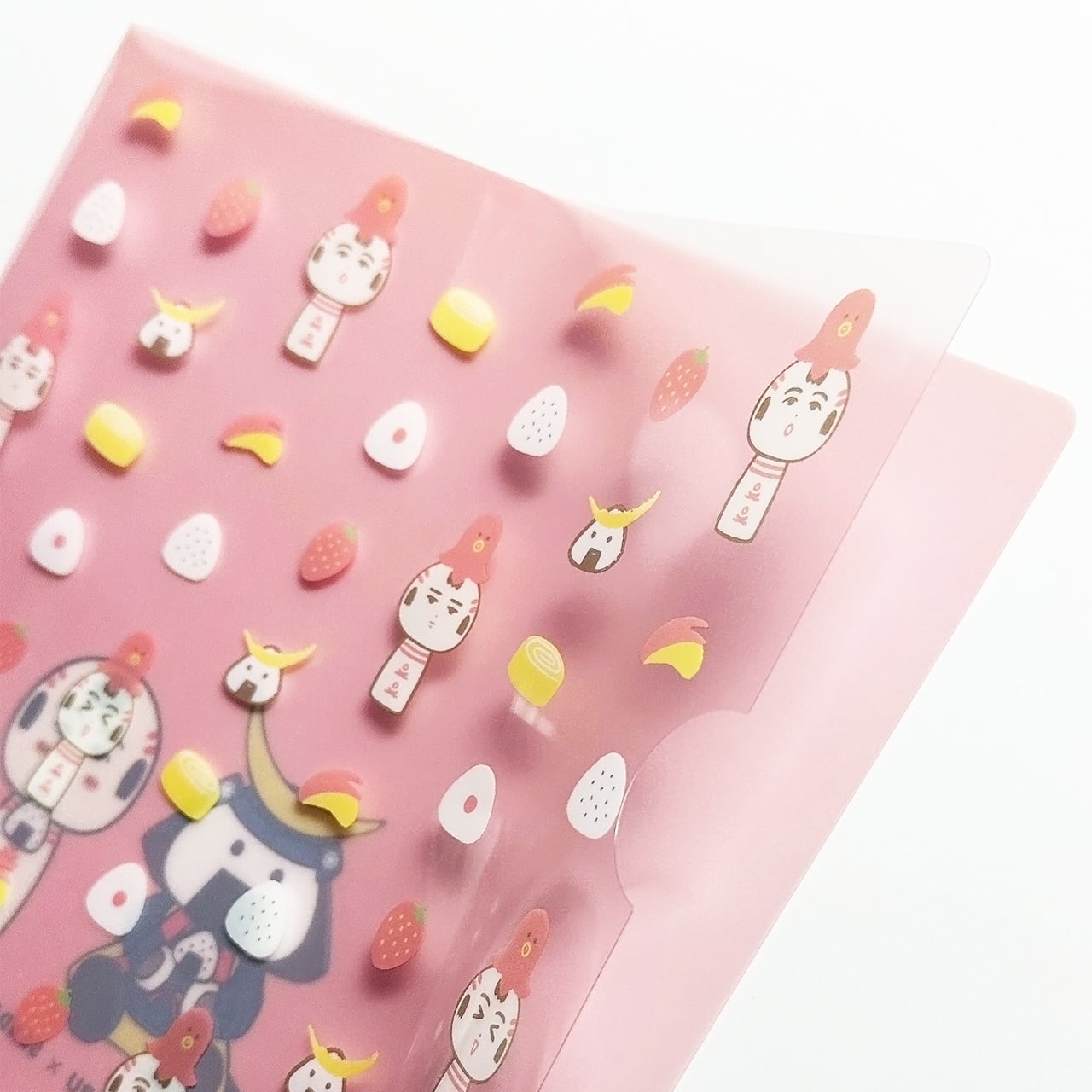 仙台弁こけし×むすび丸 クリアファイル（A5） | 仙台弁こけし公式