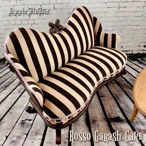 1/6 ドール チェア【Rosso Garashcake・ロッソ ガラシュ ケーキ】二人掛け