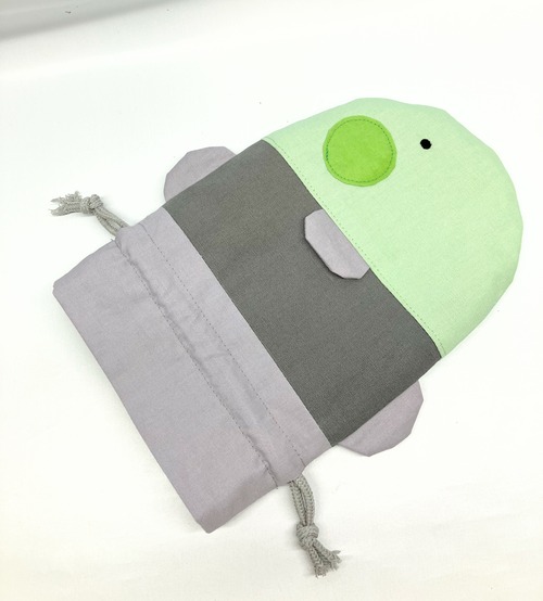 デメニギス　深海の生き物　巾着袋　コップ袋｜とりさん工房ーかわいいハンドメイドポーチ