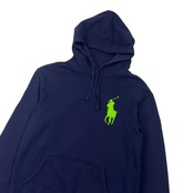 POLO RALPH LAUREN ラルフローレン ナンバリング ビッグポニー パーカー フーディー S/ネイビー メンズ
