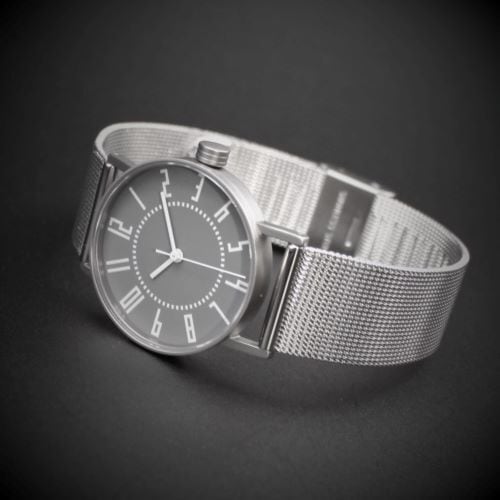 eki watch φ37ｍｍ グレイ文字盤 グッドデザイン賞受賞15周年記念】 新色グレイ文字盤 世界的