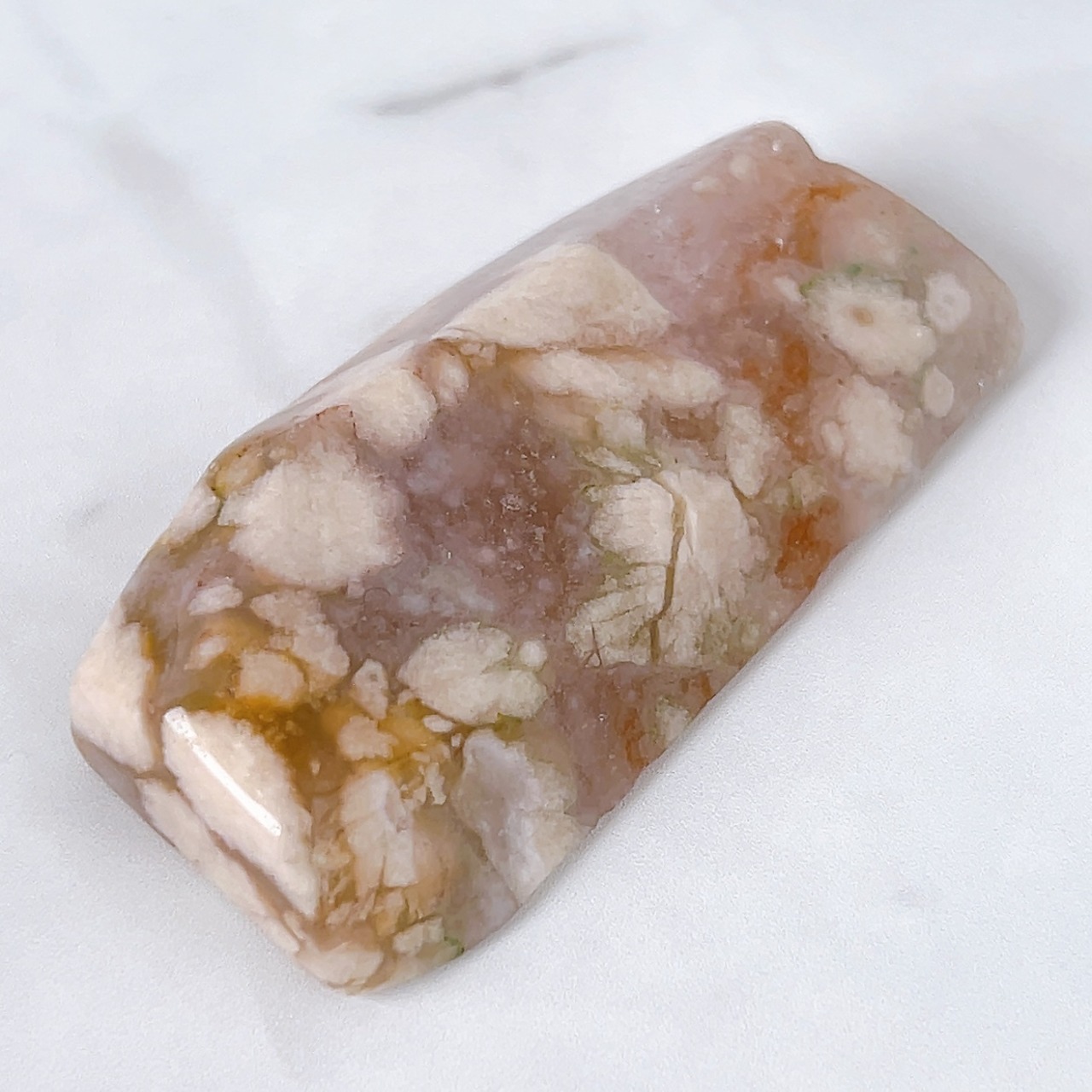 ピンクアメジスト・フラワーアゲート(桜瑪瑙) フリーフォームB