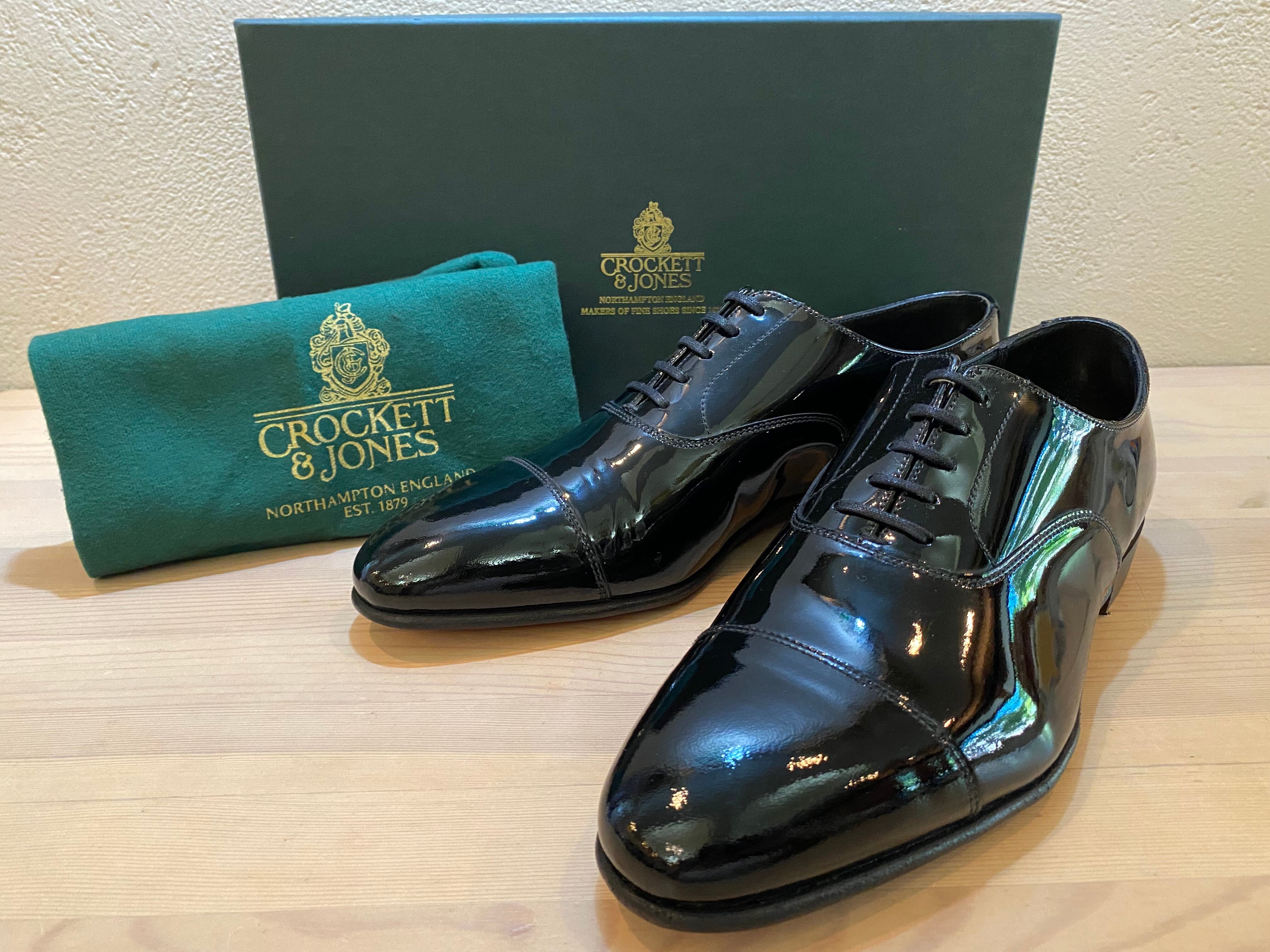 UK6.5 CROCKETT&JONES クロケット&ジョーンズ クォーターブローグ 