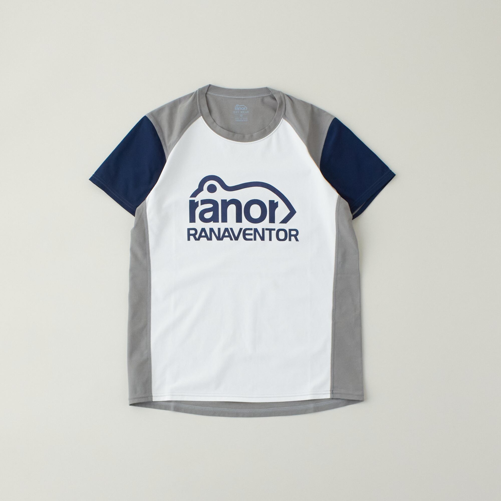 ranor （ラナー ）BASIC LOGO CRAZY Tシャツ - WH