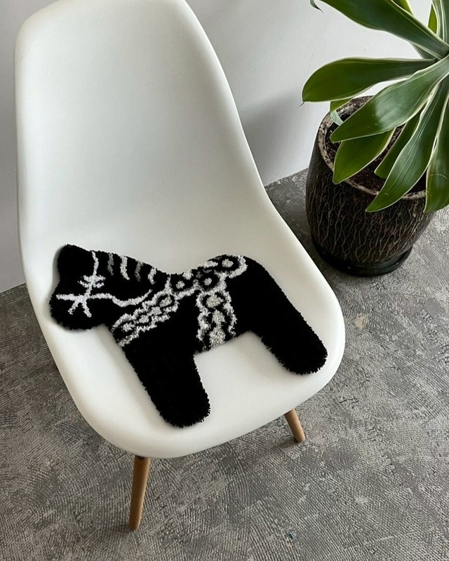 ダーラナホースラグ・ブラック