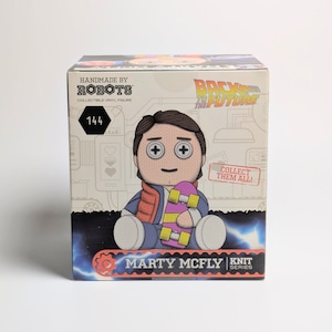 【 Back to the Future ( バックトゥザフューチャー ) 】 ハンドメイド・バイ・ロボッツ / バック・トゥ・ザ・フューチャー: マーティ・マクフライ ヴァイナルフィギュア 〚アメリカン雑貨 アメトイ〛