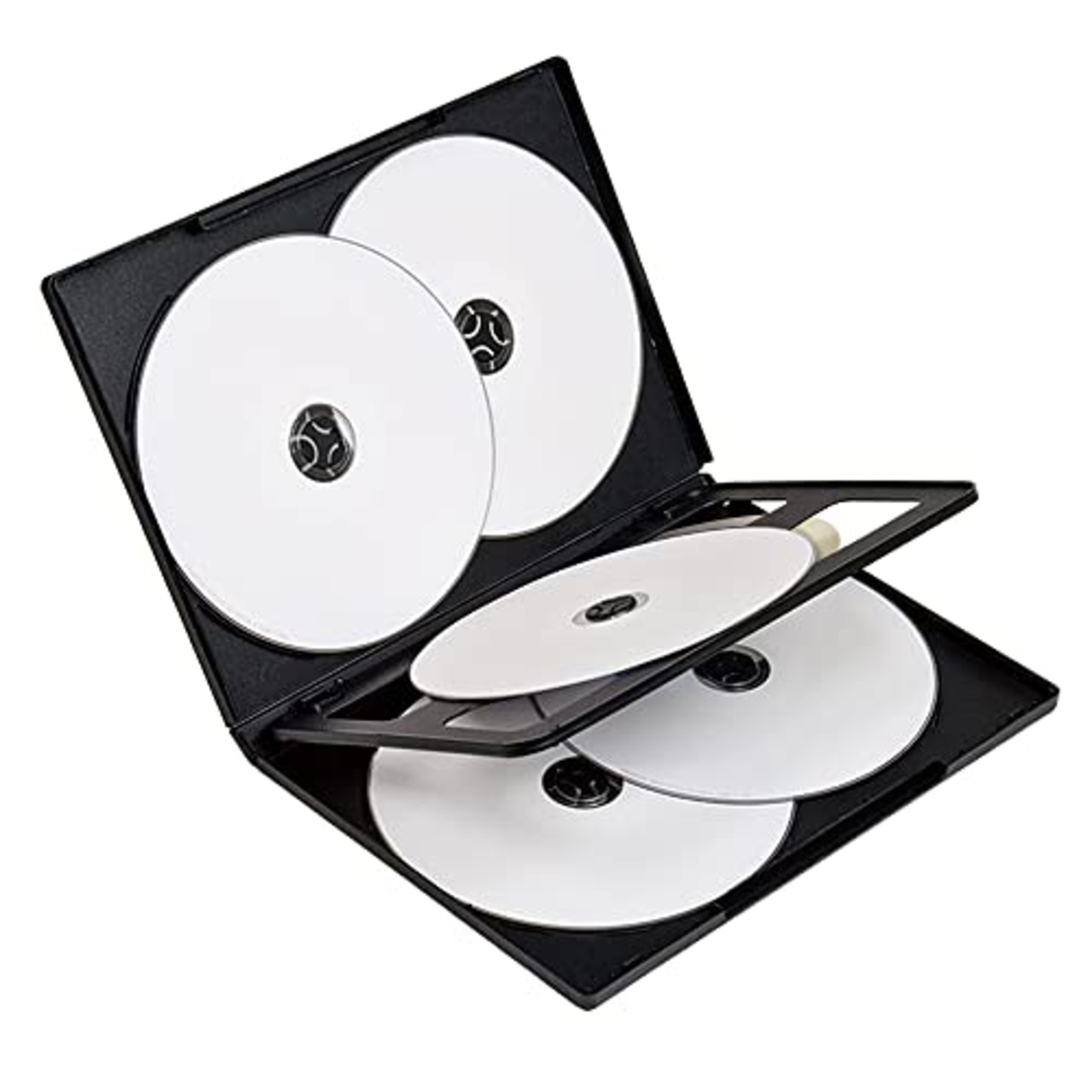 ナカバヤシ(Nakabayashi) Digio2 DVDトールケース 6枚収納 3ケースセット ブラック Z0116