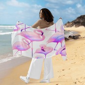 Women's Sarong Bikini Coverup Neon 4469