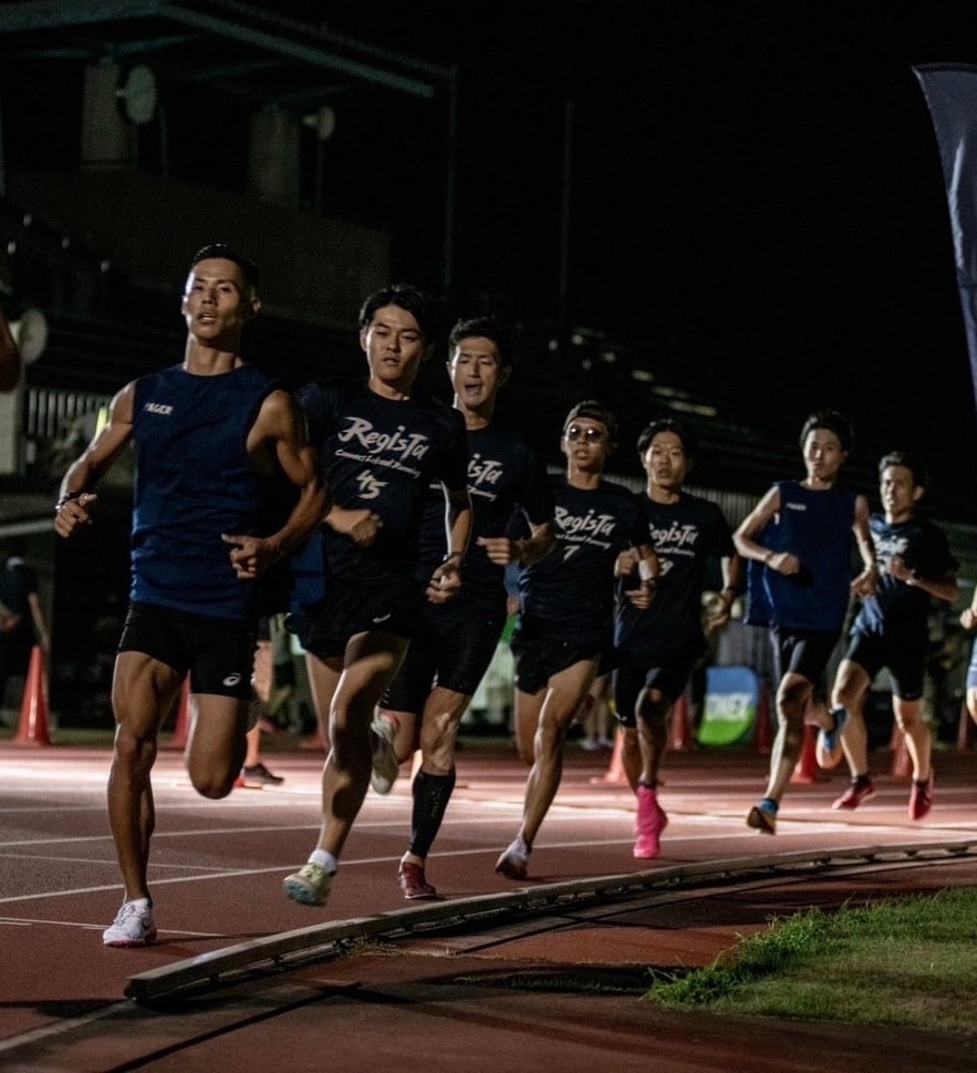 Sato Running Bib nrc : Color Dark Blue | TANNUKI Running Wear Shop