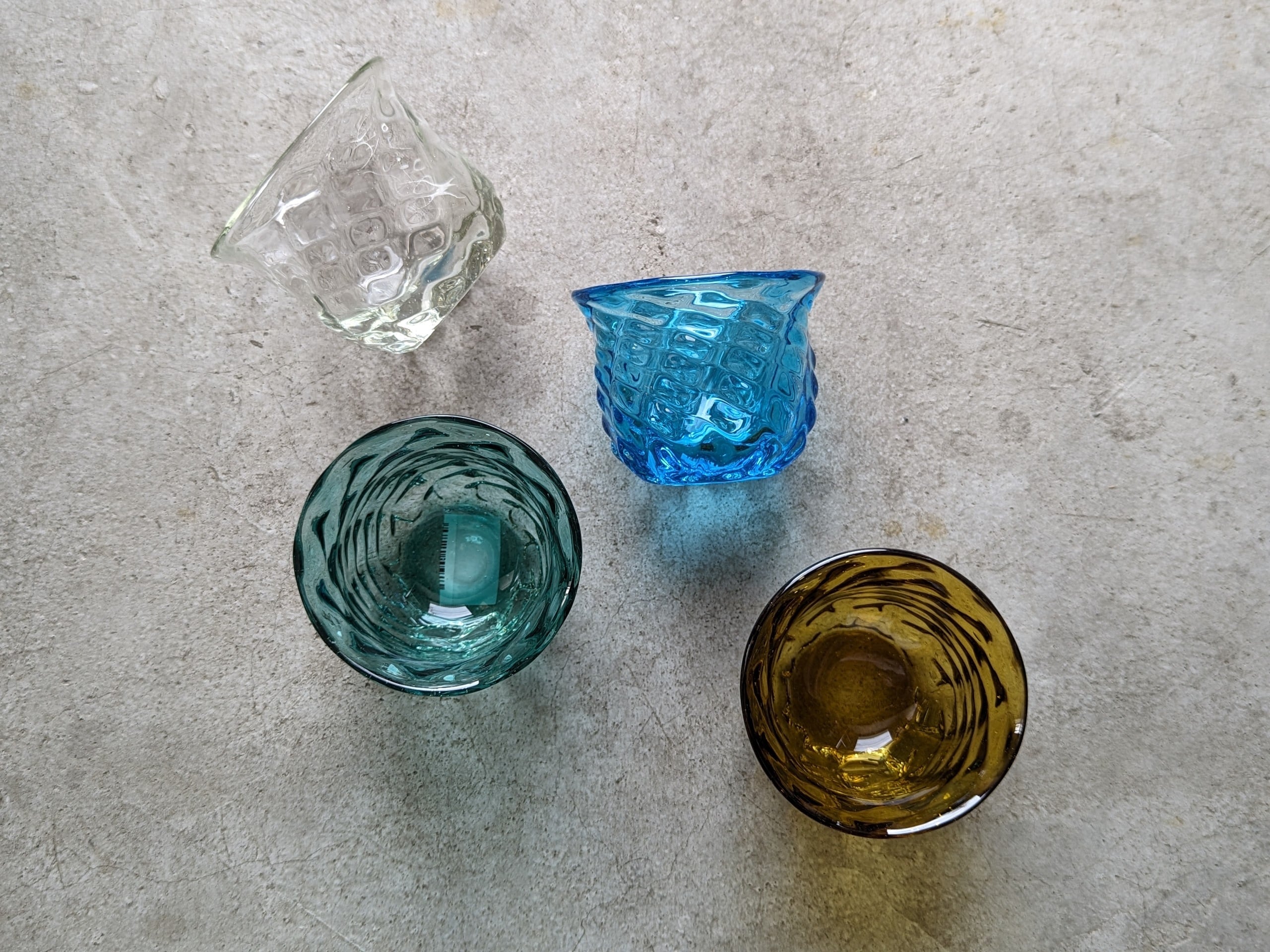 琉球ガラス 浅グラス・みなも | ガラス工房 清天 | inoya | Basic Life