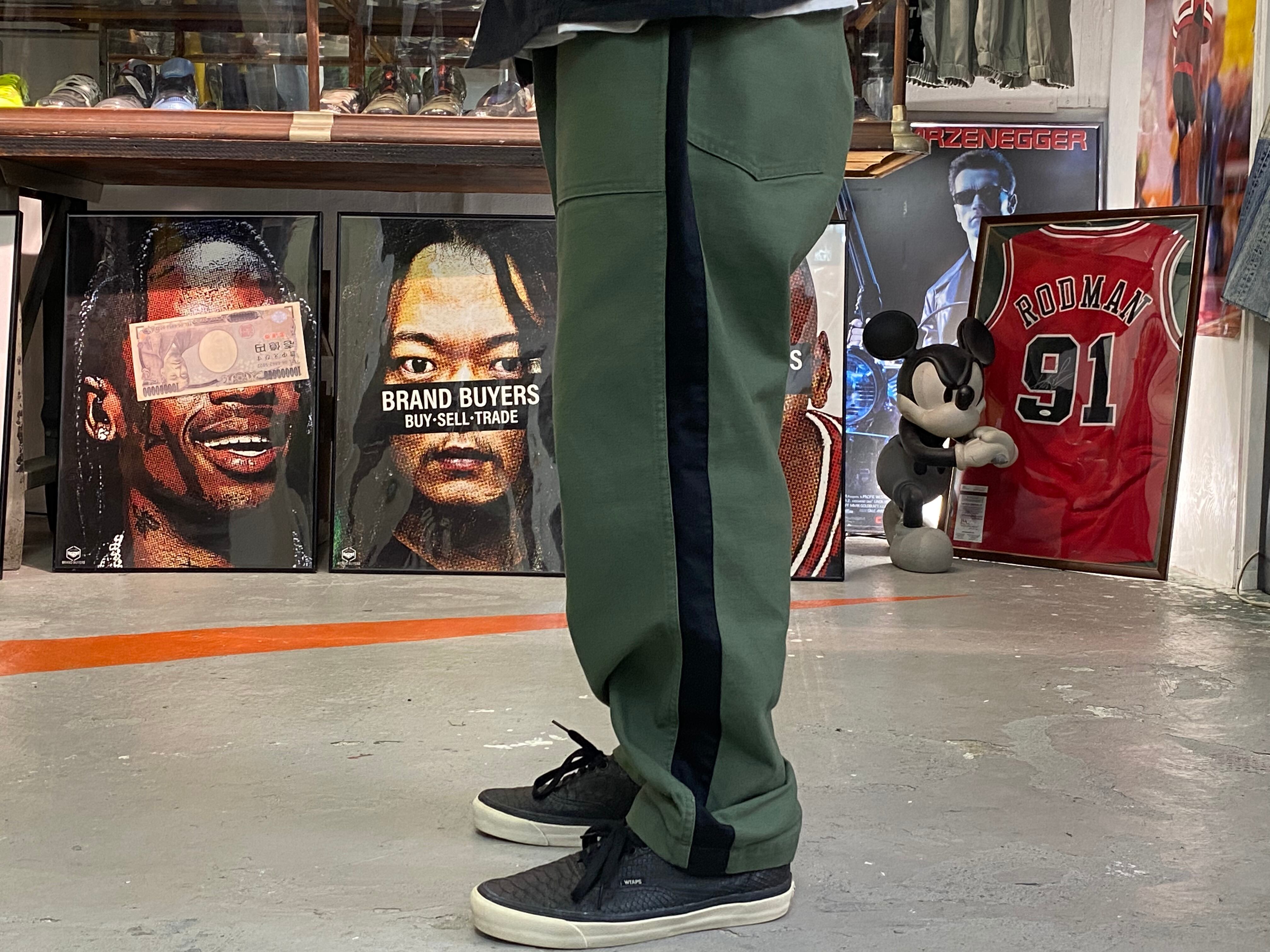ENGINEERED GARMENTS x BEAMS PLUS BACK SATIN DINER FATIGUE PANTS 