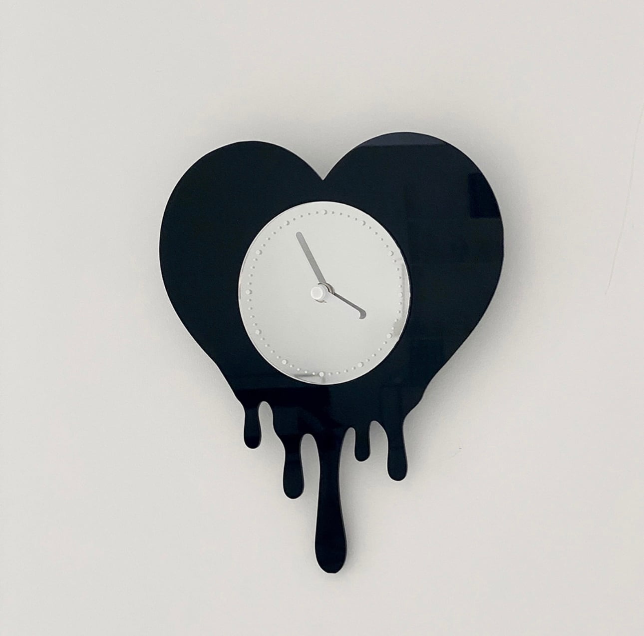 melting heart clock 2colors / メルティング ハート クロック 壁掛け
