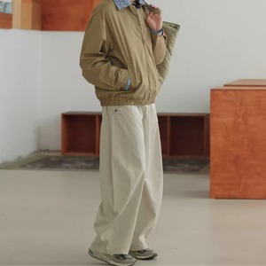 タックワイド リラックスパンツ N3373