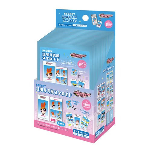 【ロット販売】【14入】パワパフシークレット証明写真風スマロイド（TD）(5257522)