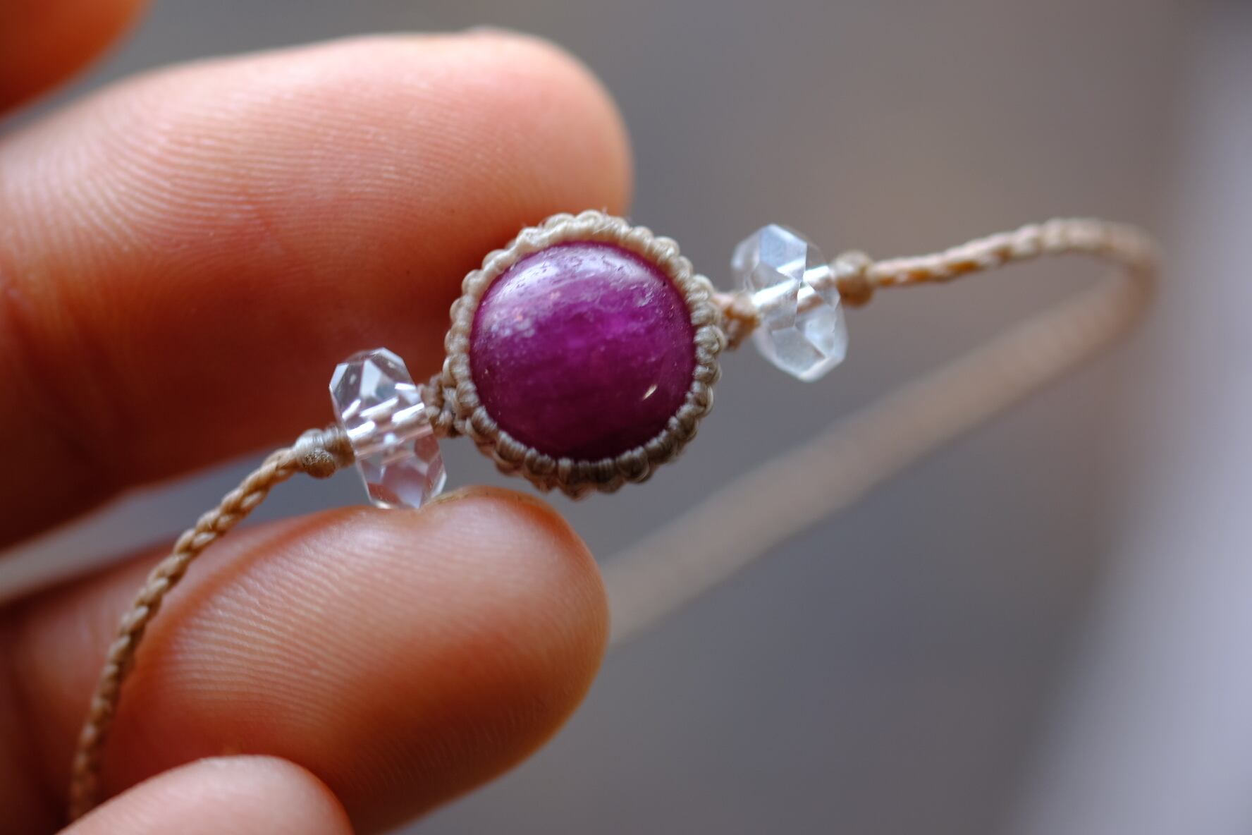 『New energy』自信に満ちる・ルビーブレスレット