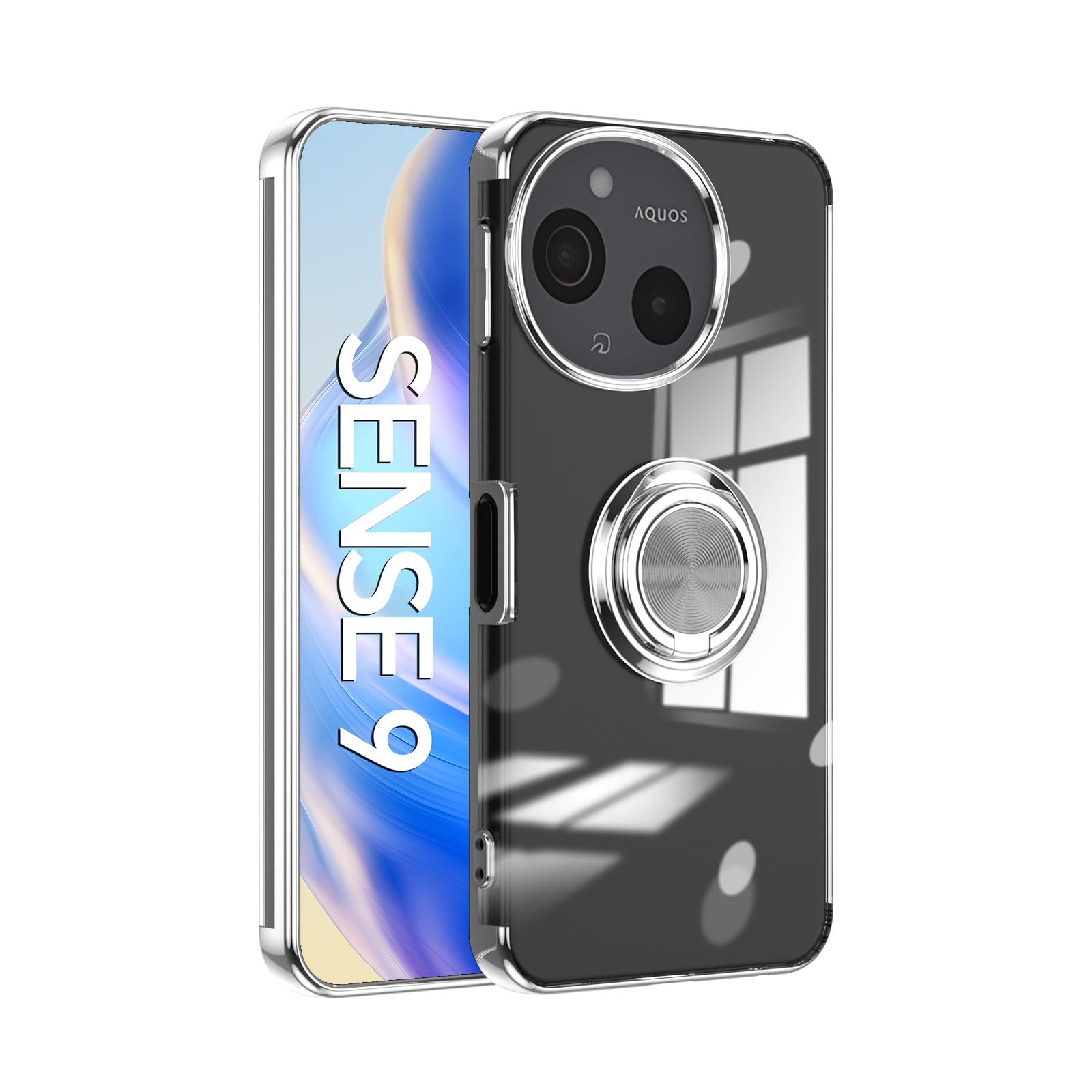 AQUOS Sense10/ Sense9 用 ケース SH-53E SHG14 SH-M29 SH-53F SH-M33 リング