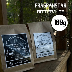 アウトドアコーヒー「 FRAGRANSTAR」豆 100g×5P（S）