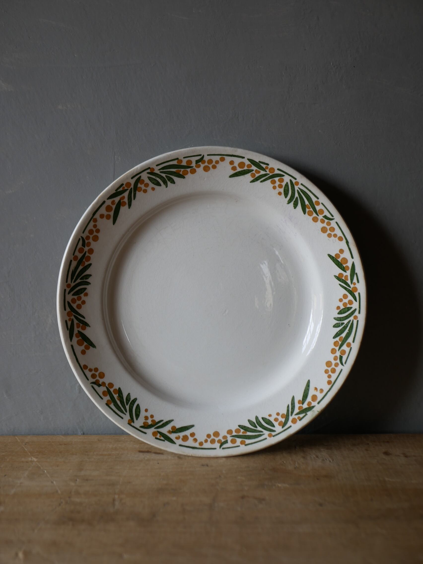 フランスヴィンテージナイフレスト猫とピューターオーバル皿 フランスヴィンテージナイフレスト猫とピューターオーバル皿