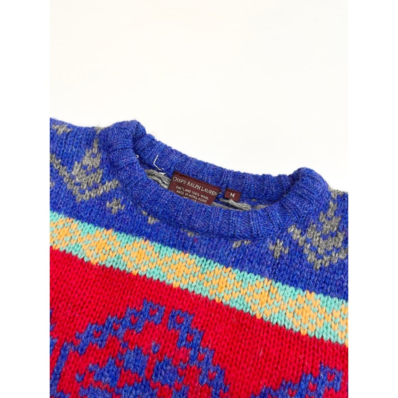 90s CHAPS WOOL KNIT  Size M