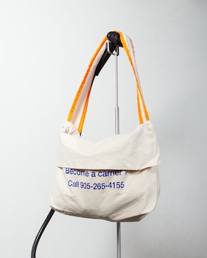 canvas newspaper bag