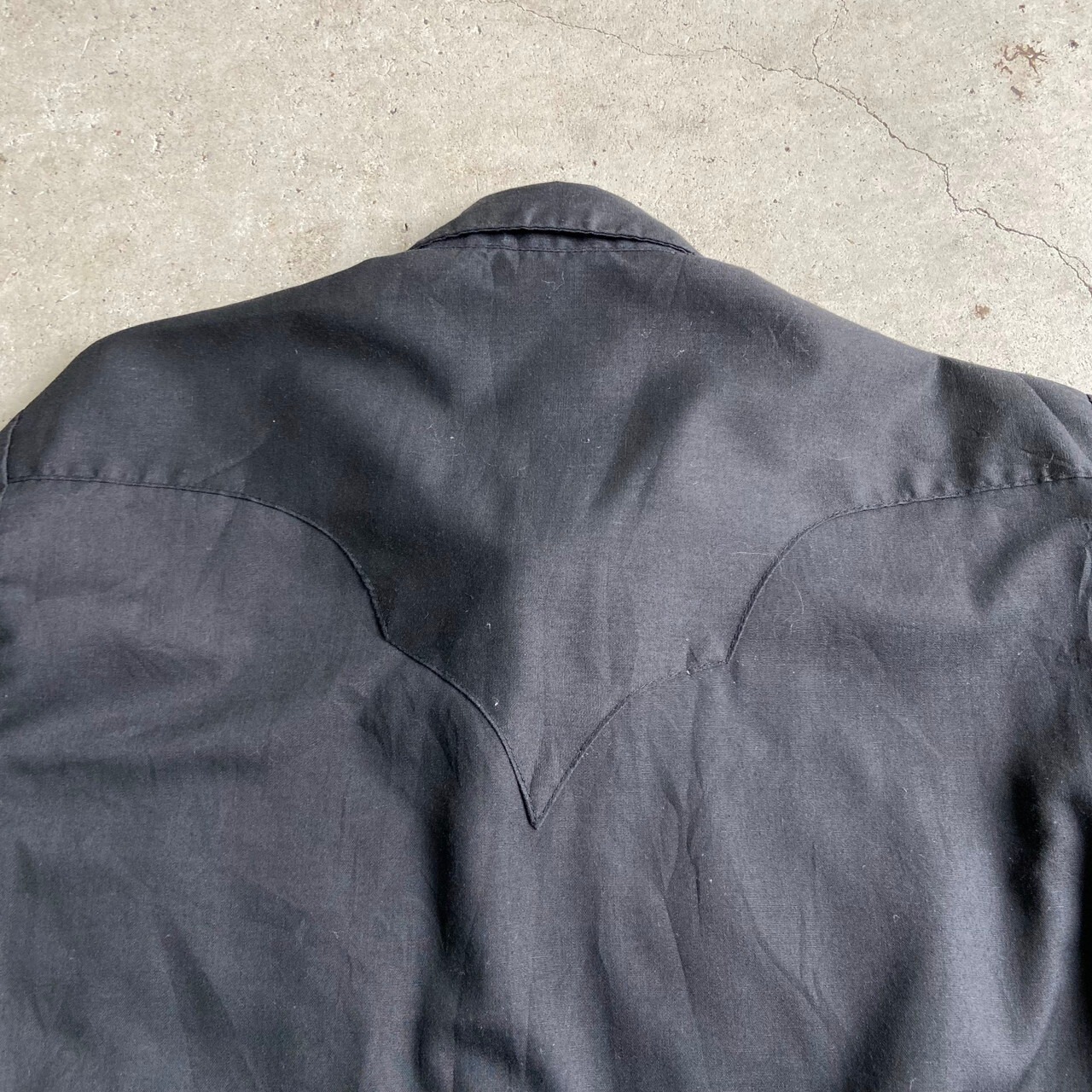 80年代 ROCKMOUNT ロックマウント 長袖ウエスタンシャツ メンズM 古着 