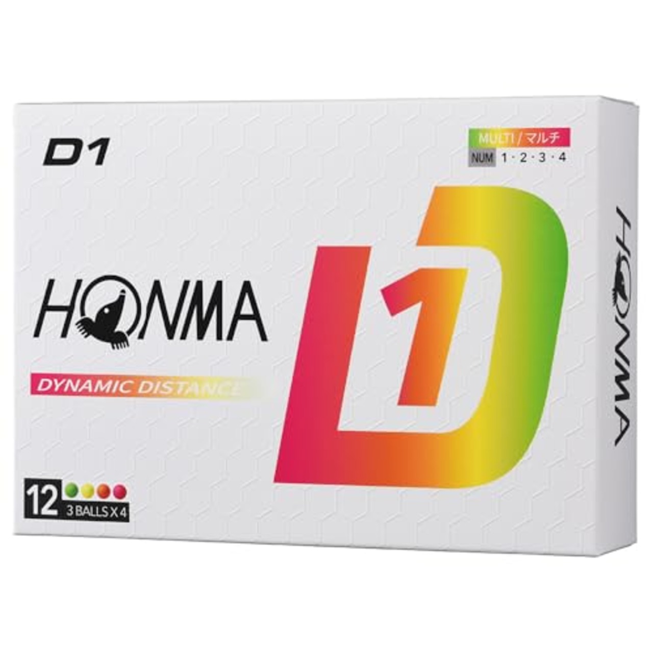 HONMA 2024 ホンマ D1 BT2401 マルチ （１ダース12個入）