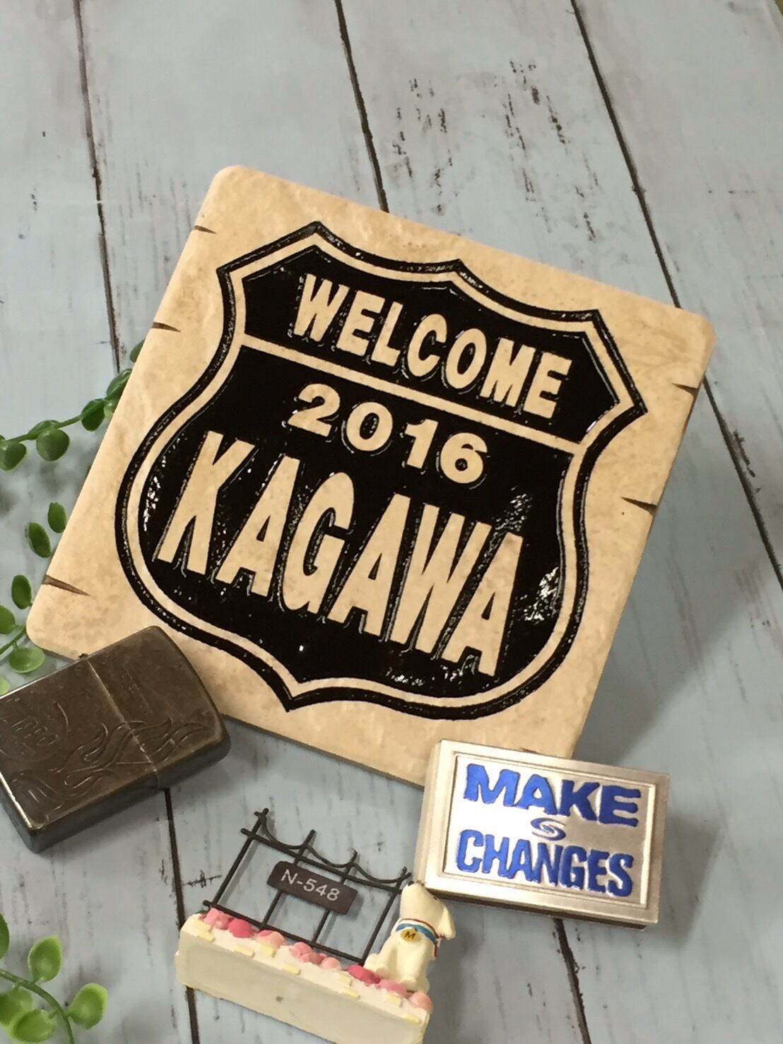 表札☆ルート66風☆ 表札☆ルート66風☆ ［タイル］ | tnfactory