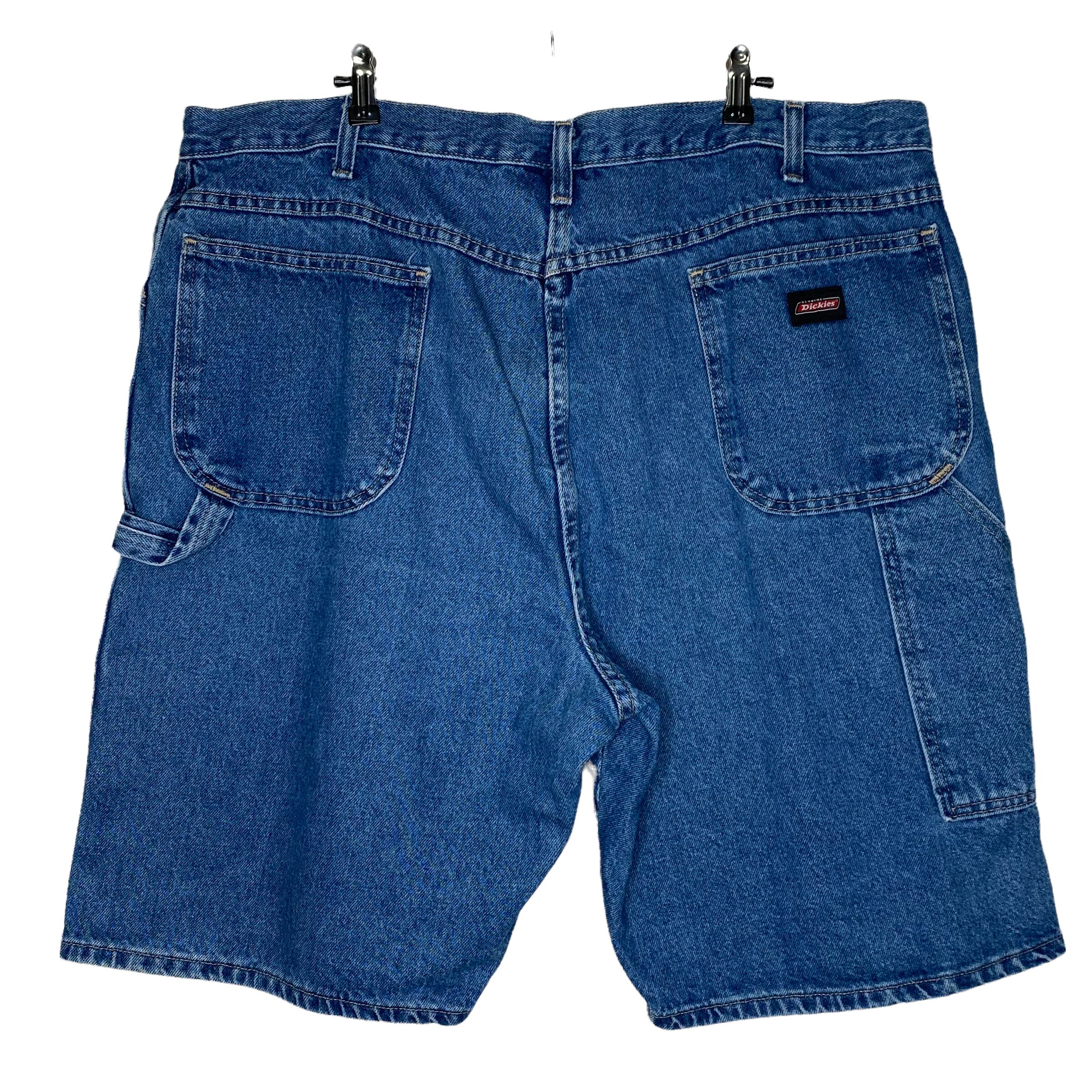 希少サイズ Dickies デニムパンツ 古着 インディゴブルー W42 がたかっ