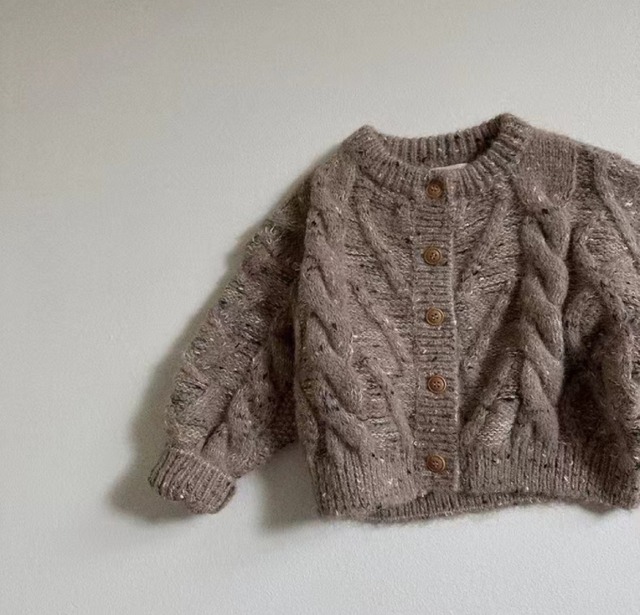 予約knit cardigan