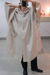 Marimekko batwing sailor coat