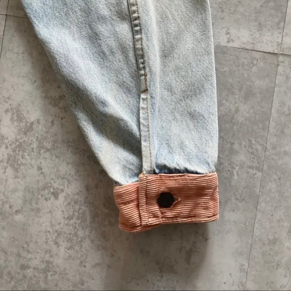 90s】Euro Levis 70503 ユーロリーバイス 96年製 チュニジア製 表記M
