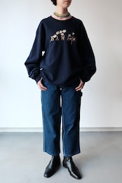 Hawaii embroidred sweat shirt