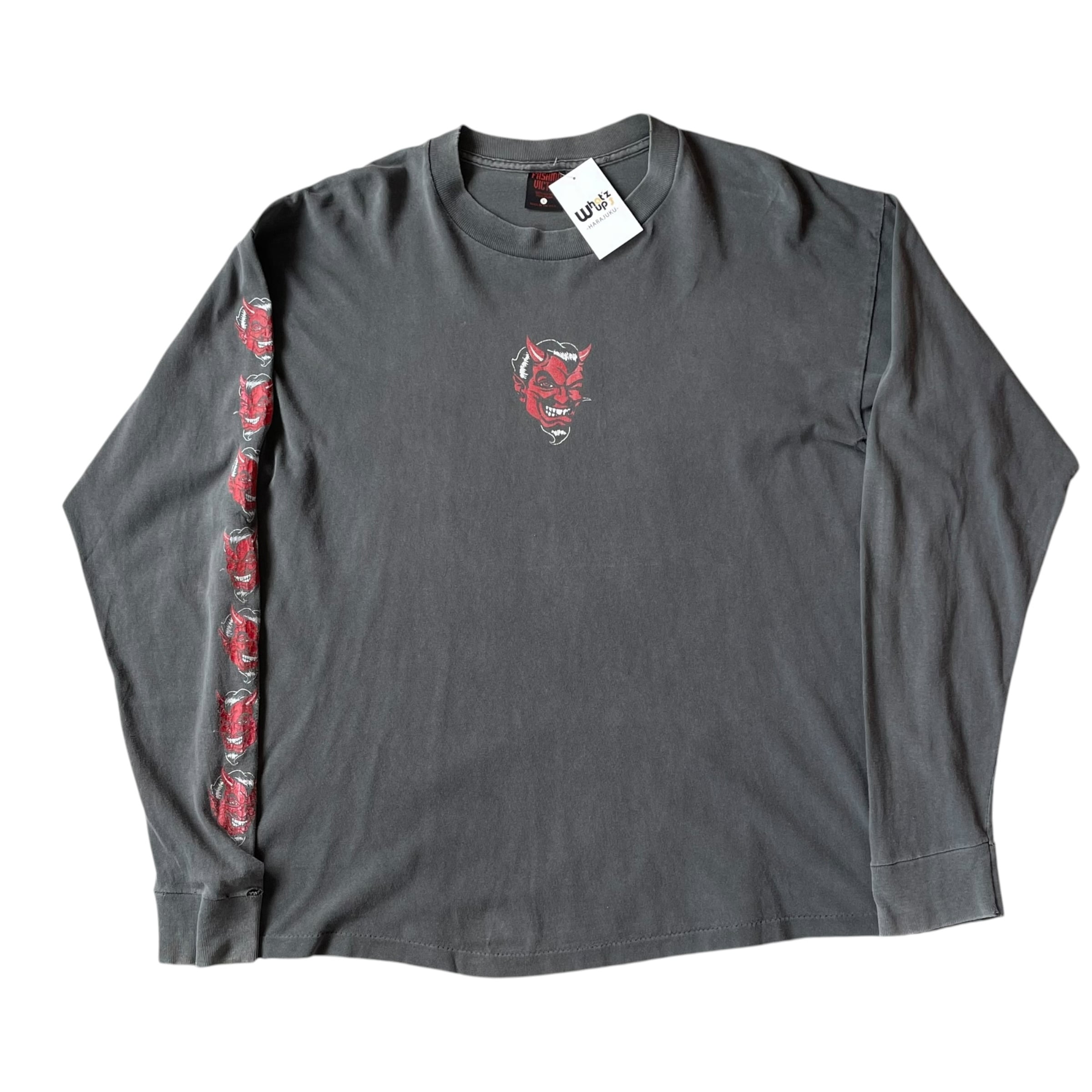 1996s Fashion Victim "RED DEVIL" L/S T-shirt
