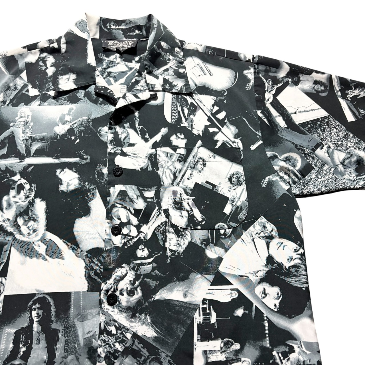 vintage LED ZEPPELIN by DRAGONFLY open collar shirt
