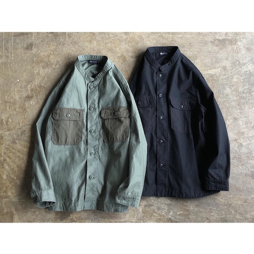 WILD THINGS (ワイルドシングス) Backsatin CPO Shirt